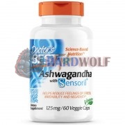 Ashwagandha [Ашваганда] (125 мг x 60 капс), Doctor's Best