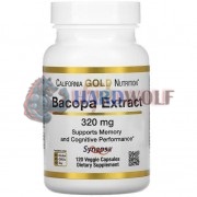 Bacopa [Бакопа] (320 мг x 120 капс), California Gold Nutrition