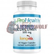 Optimized [Куркумин] (500 мг x 60 капс), ProHealth Longevity