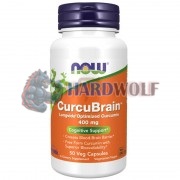 CurcuBrain™ (400 мг x 50 капс), NOW Foods