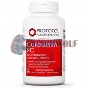 Curcumin [Куркумин] (500 мг x 60 капс), Protocol For Life Balance