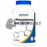 L-Phenylalanine [Фенилаланин] (500 мг x 180 капс), Nutricost