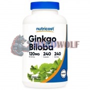 Ginkgo [Гинкго Билоба] (120 мг x 240 капс), Nutricost