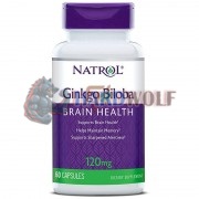 Ginkgo [Гинкго Билоба] (120 мг x 60 капс), Natrol
