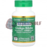 Ginkgo [Гинкго Билоба] (120 мг x 60 капс), California Gold Nutrition