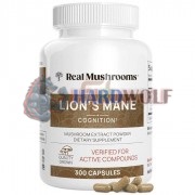 Lion's Mane [Львиная грива] (500 мг x 300 капс), Real Mushrooms