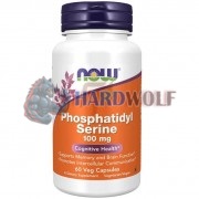 Phosphatidyl [PS100] (100 мг x 60 капс), NOW Foods