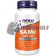 SAMe [Адеметионин] (400 мг x 60 табл), NOW Foods