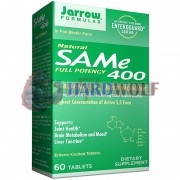 SAMe [Адеметионин] (400 мг x 60 табл), Jarrow Formulas