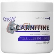L-Carnitine [Supreme Pure Powder] (210 гр x 105 порций), OstroVit