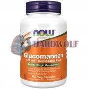 Glucomannan [from Konjac Root] (575 мг x 180 капс), NOW Foods