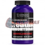 Creatine Monohydrate [100% Micronized Powder] (300 гр: 60 порций), Ultimate Nutrition
