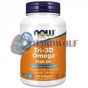 Tri-3D Omega [330 EPA x 220 DHA] (90 шт), NOW Foods