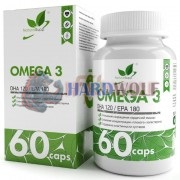 Omega-3 [DHA 120 x EPA 180] (60 шт по 1000 мг), NaturalSupp