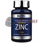 Zinc (100 шт по 25 мг), Scitec Essentials