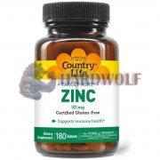Zinc (180 шт), Country Life