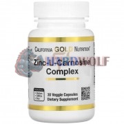 Zinc-L-Carnosine Complex [PepZin GI] (30 шт), California Gold Nutrition