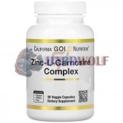 Zinc-L-Carnosine Complex (90 шт), California Gold Nutrition