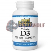 Vitamin D3 (120 шт), Natural Factors
