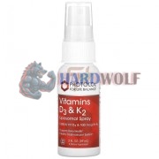 Vitamin D3 & K2 (59 мл), Protocol For Life Balance