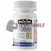 Vitamin D3 (180 шт по 30 мкг: 1200 ме), Maxler