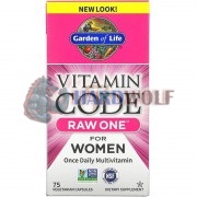 VItamin Code Raw One For Women (75 шт), Garden Of Life