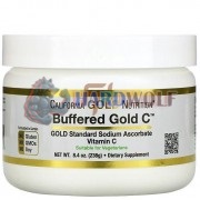 Buffered Gold Vitamin C [Powder] (238 гр: 200 порций), California Gold Nutrition
