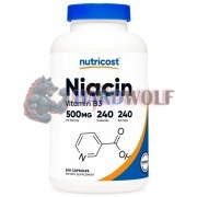 Niacin [Vitamin B3] (120 шт по 100 мг), Nutricost