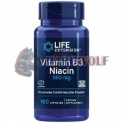 Vitamin B3 [Niacin] (100 шт по 500 мг), Life Extension