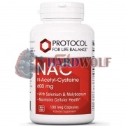 NAC [N-Acetyl-Cysteine] (100 шт), Protocol For Life Balance