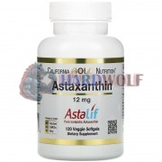 Astaxanthin [Astalif®] (120 шт по 12 мг), California Gold Nutrition
