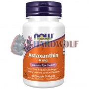 Astaxanthin (60 шт по 4 мг), NOW Foods