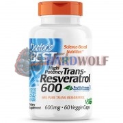 Trans-Resveratrol [High Potency] (60 шт по 600 мг), Doctor's Best