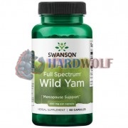 Wild Yam [Full Spectrum] (60 шт по 400 мг), Swanson