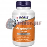 L-Tryptophan (60 шт по 500 мг), NOW Foods