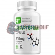 L-Tryptophan (60 шт по 500 мг), 4Me Nutrition