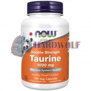 Taurine [Double Strength] (100 шт по 1000 мг), NOW Foods