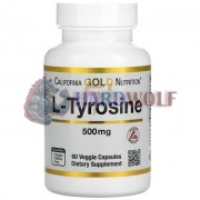 L-Tyrosine [AjiPure®] (60 шт по 500 мг), California Gold Nutrition