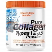 Pure Collagen Powder [Types I & III] (200 гр), Doctor's Best