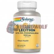 Lecithin [Oil-Free x 95% Phospholipids] (100 шт), Solaray