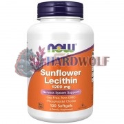 Sunflower Lecithin (100 шт по 1200 мг), NOW Foods