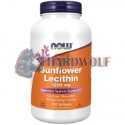 Sunflower Lecithin (200 шт по 1200 мг), NOW Foods