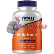 Melatonin (180 шт по 5 мг), NOW Foods