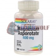 Magnesium Asporotate™ 400 мг (120 шт), Solaray
