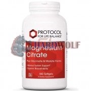 Magnesium Citrate [plus Glycinate & Malate] (180 шт), Protocol For Life Balance