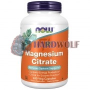 Magnesium Citrate (240 шт), NOW Foods