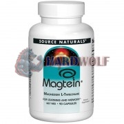 Magtein® Magnesium L-Threonate (90 шт), Source Naturals