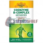 Coenzyme B-Complex [Advanced Formula] (60 шт), Country Life