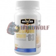 Calcium Citrate + D3 (120 шт), Maxler