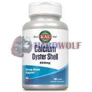 Calcium Oyster Shell (100 шт по 600 мг), KAL